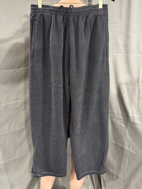 Yeezy Gap LA H10 Polar Fleece Black Sweatpants Size Medium